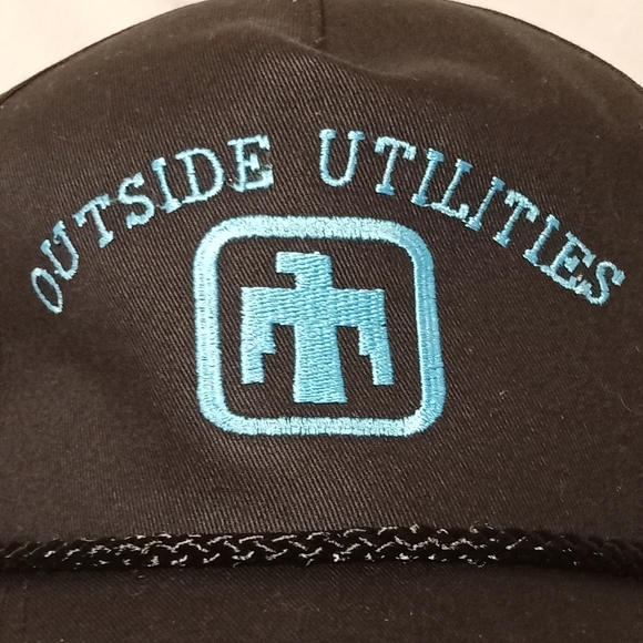 NWOT* Vintage Outside Utilities Rope Strapback Hat Cap - Picture 3 of 7